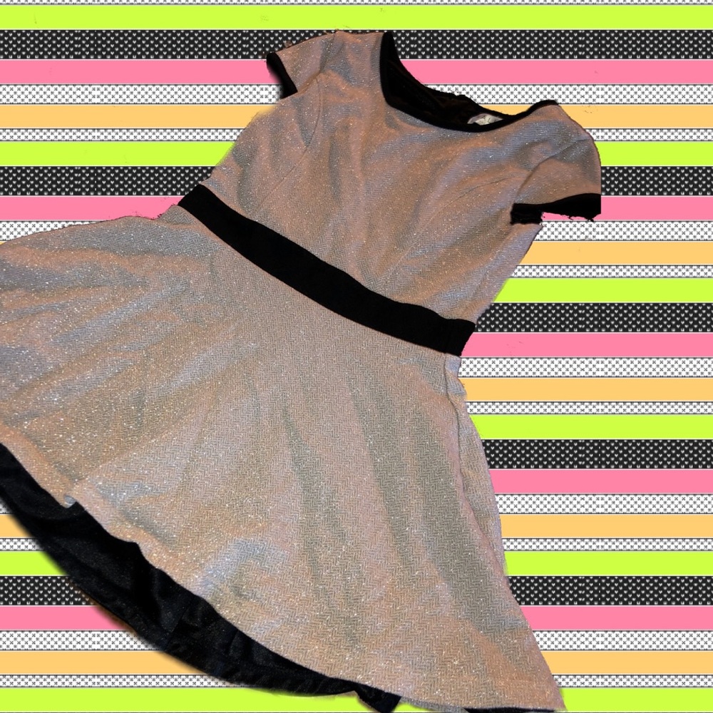 Sparkle dress Silver and Black - pretty! (6)